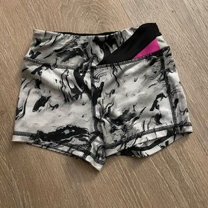 Girls athletic shorts
